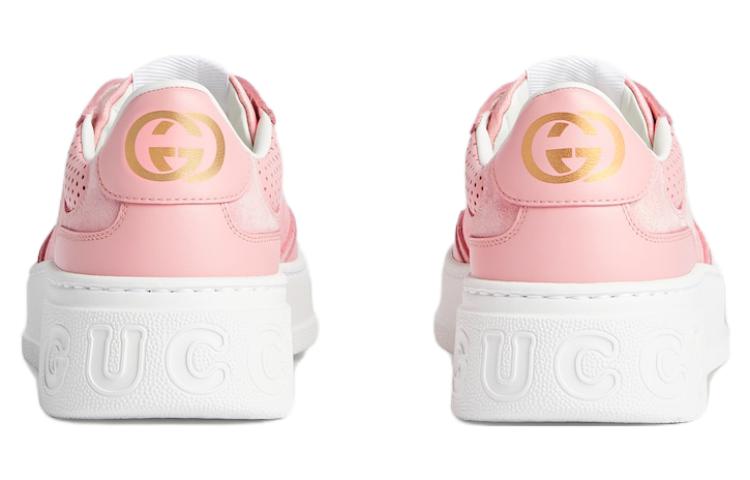 Shop (W) Sneaker Gucci GG Supreme 'Pink White' 700775-AAB3I-5863