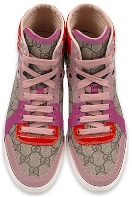 (W) Gucci GG Supreme Tinggi Atas 'Beige Carmine Rose Rosette Baru' 404937-KLQW0-9861 Order (W) Gucci GG Supreme Tinggi Atas 'Beige Carmine Rose Rosette Baru' 404937-KLQW0-9861