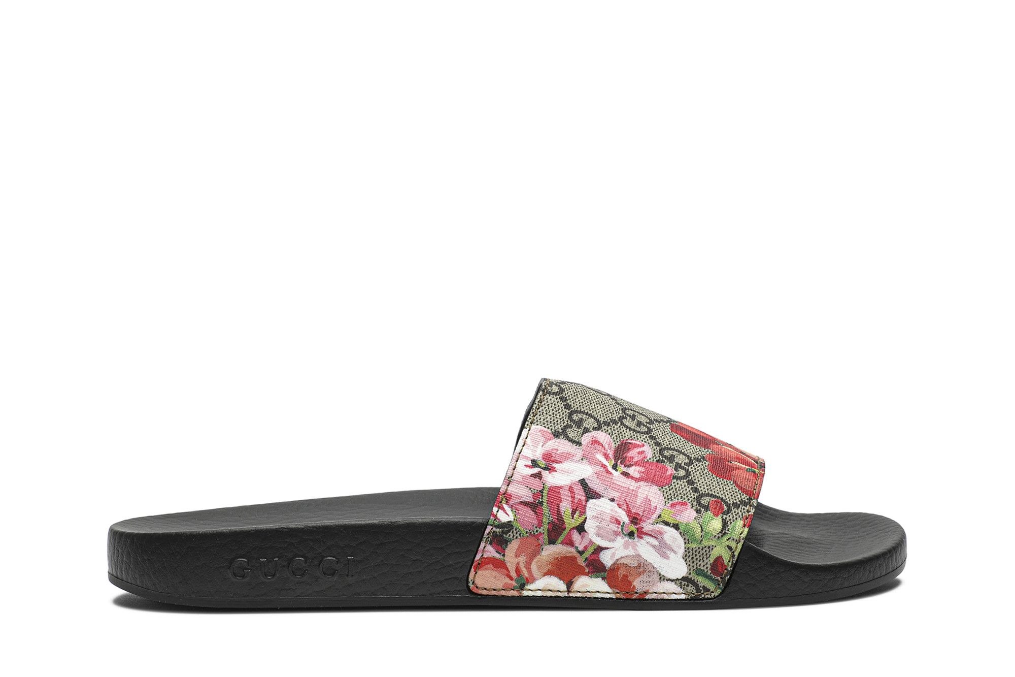 (Women) Gucci GG Supreme Slide 'Blooms' 408508-KU200-8919