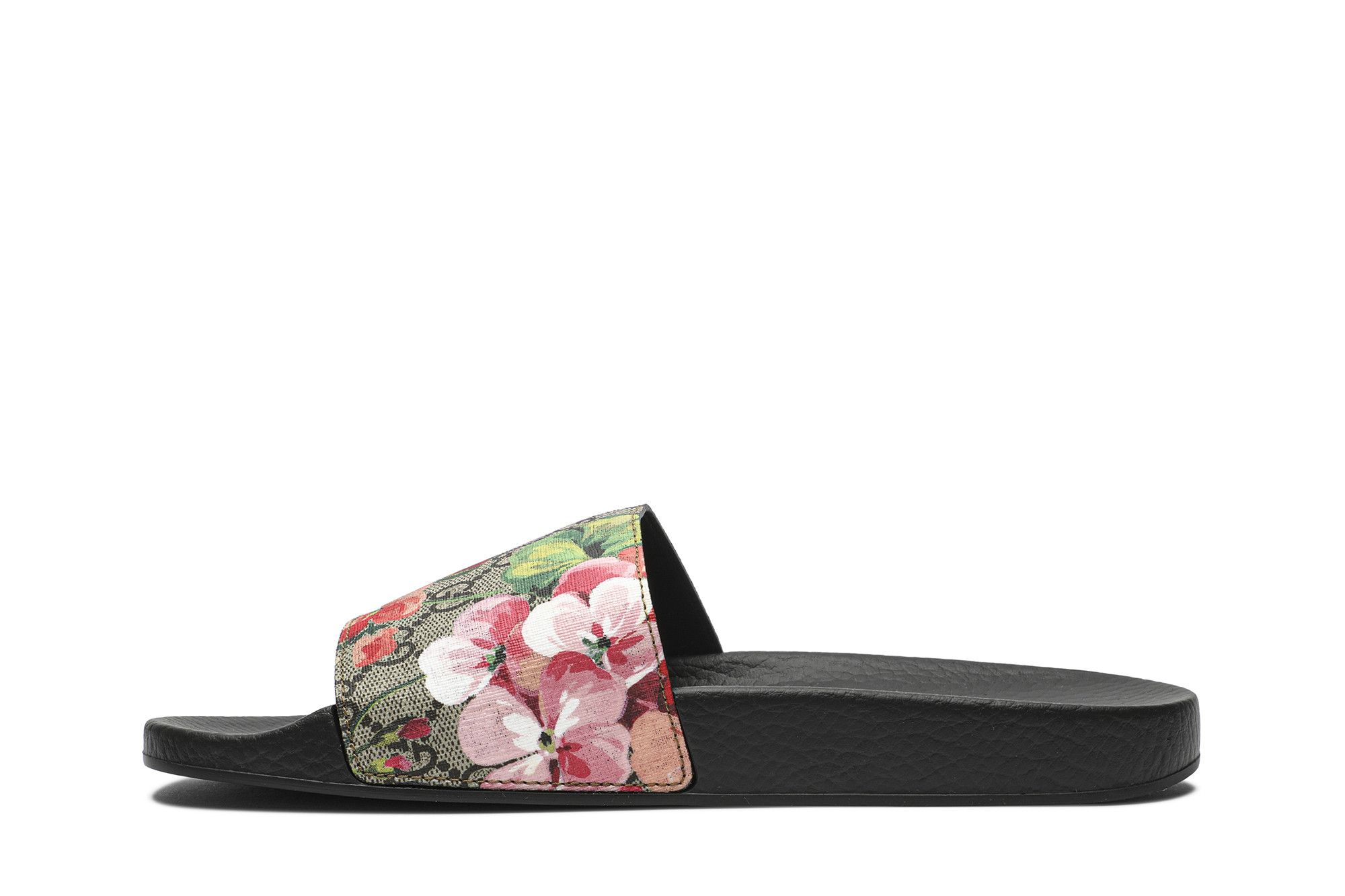 Shop (W) 古驰 GG Supreme 花卉拖鞋 408508-KU200-8919