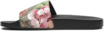 Shop (W) 古驰 GG Supreme 花卉拖鞋 408508-KU200-8919