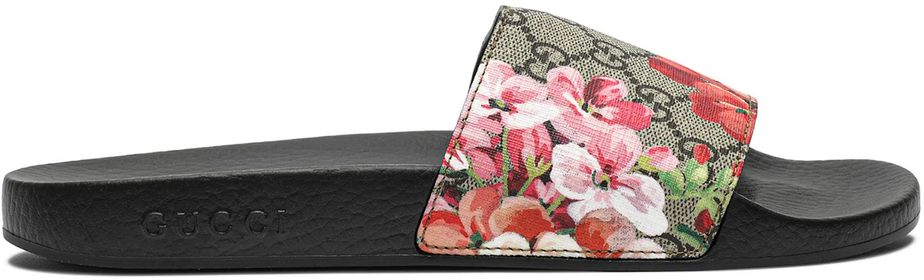 (Women) Gucci GG Supreme Slide 'Blooms' 408508-KU200-8919 Buy (Women) Gucci GG Supreme Slide 'Blooms' 408508-KU200-8919