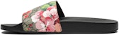(W) Gucci GG Supreme Selipar 'Blooms' 408508-KU200-8919