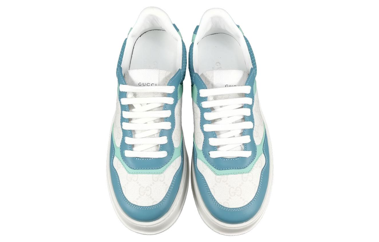 Shop (W) Sneaker Gucci GG Supreme 'Biru Putih' 705211-UPGB0-4941