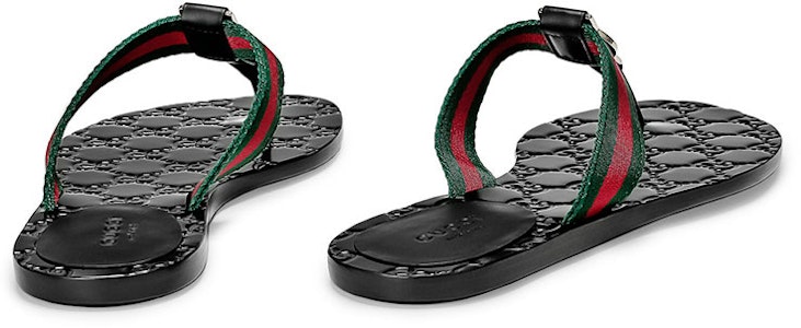 (W) Sandalia Gucci GG Thong Web 'Negra' 270374-H9020-8476 Details for (W) Sandalia Gucci GG Thong Web 'Negra' 270374-H9020-8476