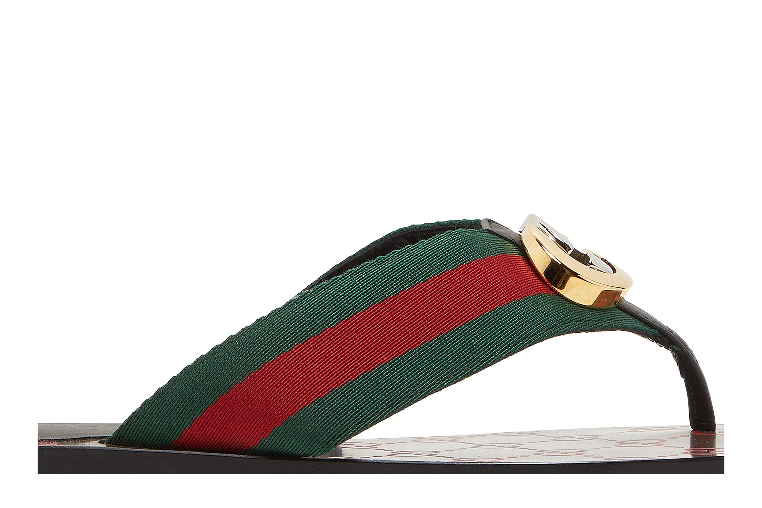 Order (W) Sandal Gucci GG Web 'Hitam' 612138-H9020-8476