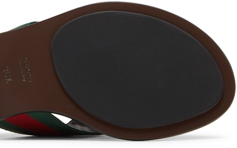 GUCCI 古馳 GG 織帶夾趾簡約休閒涼鞋 女款 綠紅 Purchase GUCCI 古馳 GG 織帶夾趾簡約休閒涼鞋 女款 綠紅