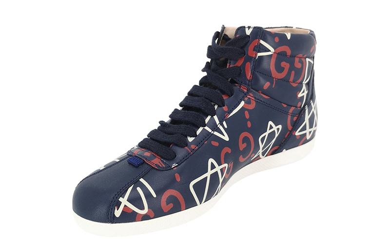 Lookbook (W) Gucci Ghost High Top ''Blue Agata'' Sneaker 448482-DSV30-4185