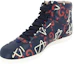 Lookbook (W) Gucci Ghost High Top ''Blue Agata'' Sneaker 448482-DSV30-4185