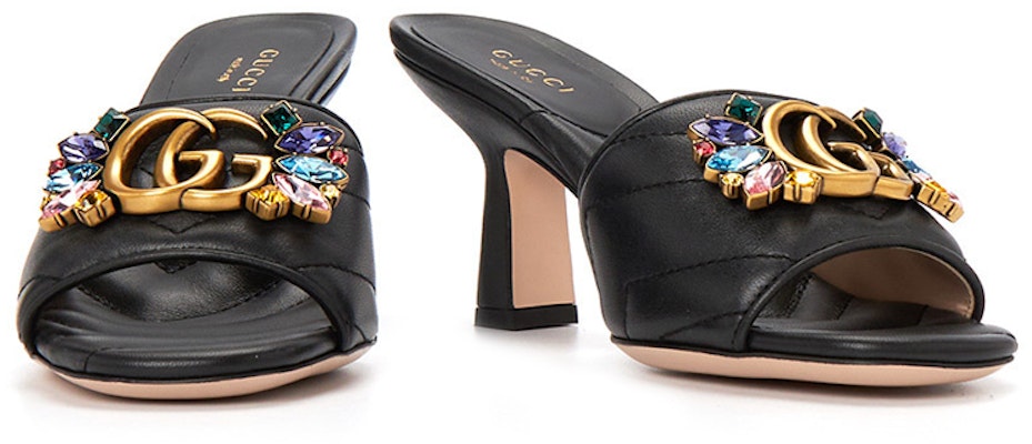 (W) 구찌 블랙 가죽 스틸레토 샌들 (Gucci Black Leather Stiletto Sandals) 695204-BKO60-1000 Shop (W) 구찌 블랙 가죽 스틸레토 샌들 (Gucci Black Leather Stiletto Sandals) 695204-BKO60-1000