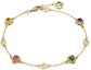 Order (W) Gelang GUCCI Emas 18K dengan Turmalin, Amethyst, Zamrud Wanita. YBA662430001