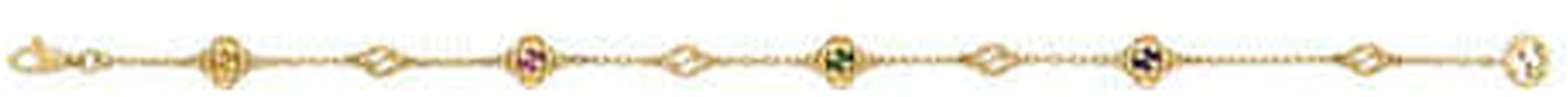 (W) Gelang GUCCI Emas 18K dengan Turmalin, Amethyst, Zamrud Wanita. YBA662430001 Lookbook (W) Gelang GUCCI Emas 18K dengan Turmalin, Amethyst, Zamrud Wanita. YBA662430001