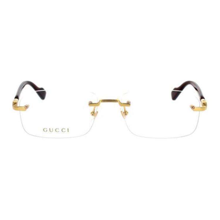 (Women) GUCCI Gold Acetate Rectangle Optical Glasses for Women. GG1221O002 圖 3