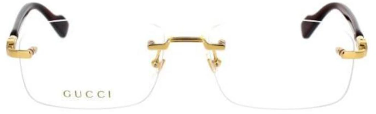 (W) GUCCI Cermin Mata Optikal Rectangle Emas Acetate Wanita. GG1221O002 Lookbook (W) GUCCI Cermin Mata Optikal Rectangle Emas Acetate Wanita. GG1221O002