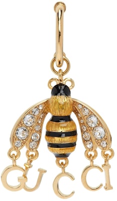 (Women) GUCCI Gold Bee Logo Earrings for Women 221451F022001 Order (Women) GUCCI Gold Bee Logo Earrings for Women 221451F022001