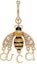 Order (Women) GUCCI Gold Bee Logo Earrings for Women 221451F022001