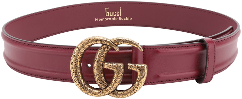 (Women) GUCCI Gold Engraved Double G Buckle Leather Belt for Women 4cm Wide. 709964 US10T-6044 Lookbook (Women) GUCCI Gold Engraved Double G Buckle Leather Belt for Women 4cm Wide. 709964 US10T-6044