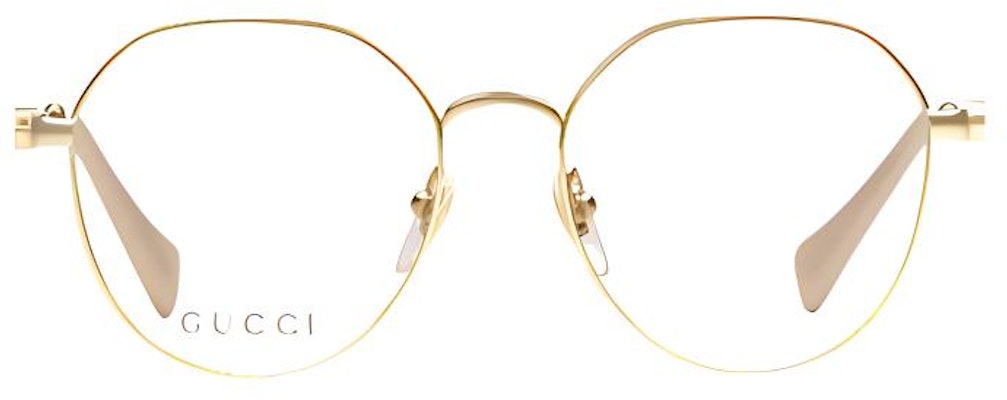(Women) GUCCI Gold Irregular Shaped Metal Optical Glasses Women’s Frame. 692780I33308091 Buy (Women) GUCCI Gold Irregular Shaped Metal Optical Glasses Women’s Frame. 692780I33308091
