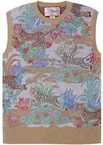 (W) 古驰金色虎头提花印花背心 686496-XKB8U-7257 Buy (W) 古驰金色虎头提花印花背心 686496-XKB8U-7257