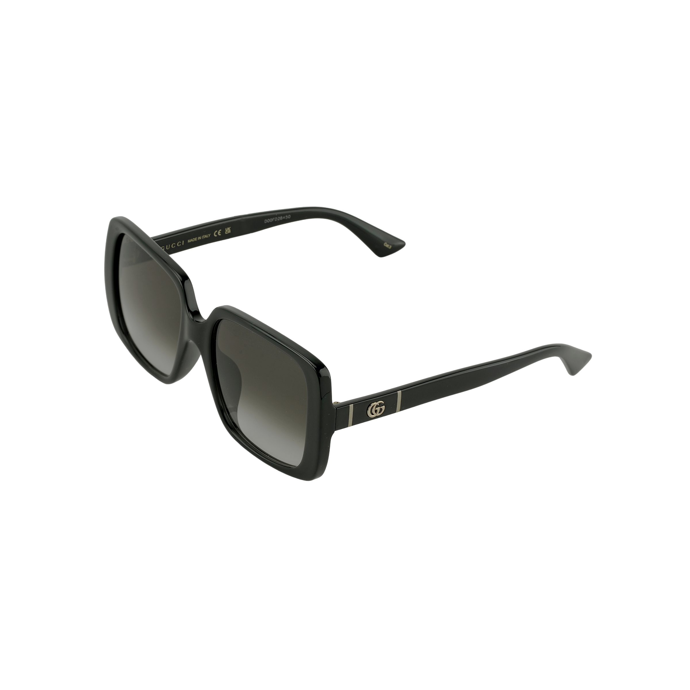 (Women) GUCCI Gradient Lens Square Sunglasses for Women - Black GG0632SA001