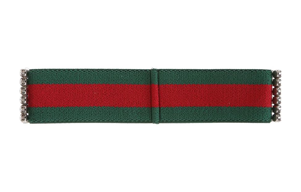 Lookbook (Women) GUCCI Green Fashionable Elegant Trendy Headband for Women. 494672 3G125 3074