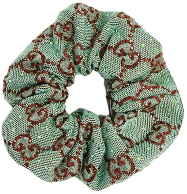 (Women) GUCCI Green Letter Print Hair Tie for Women. 7814153GAM94874 Buy (Women) GUCCI Green Letter Print Hair Tie for Women. 7814153GAM94874