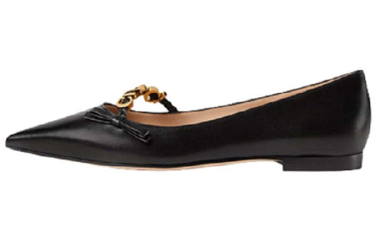 (Women) Gucci GUCCI Ballet Flat 'GUCCI - Black' 674772-C9D10-1000