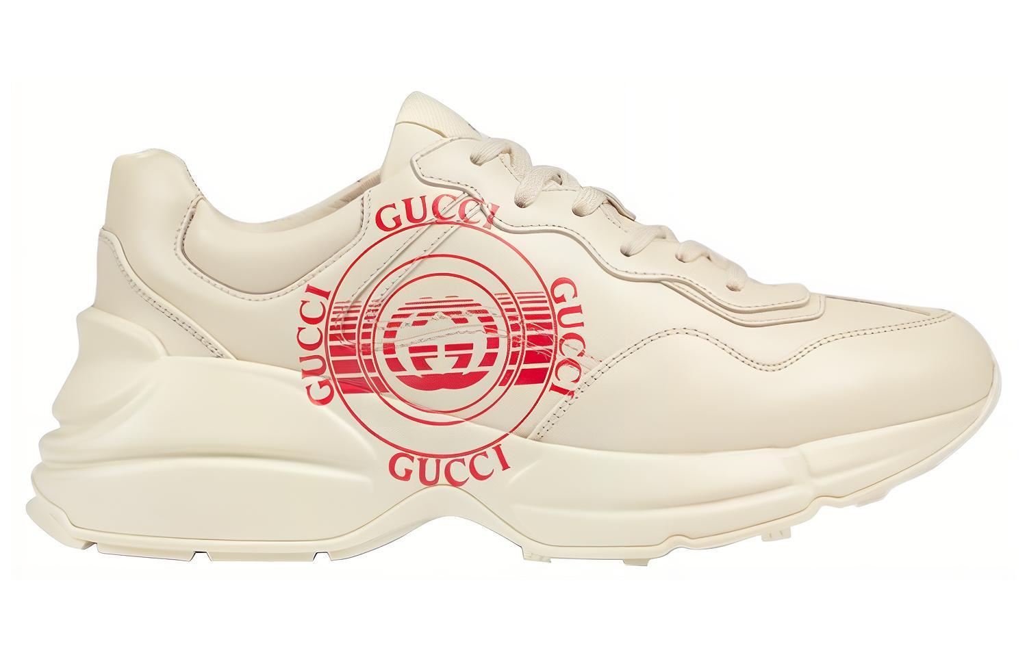 (W) Gucci Gucci Rhyton 'Gucci Disk Print - Ivory' 圖 2