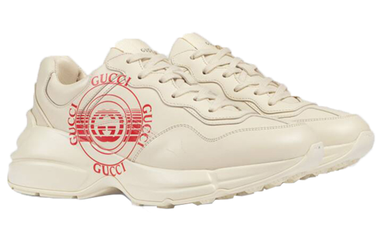 (W) Gucci Gucci Rhyton 'Gucci Disk Print - Ivory' 圖 3