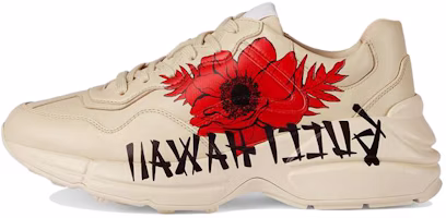 (Women) Gucci Gucci Rhyton 'Gucci Hawaii Poppy Print' 631708-DRW00-9522 (Women) Gucci Gucci Rhyton 'Gucci Hawaii Poppy Print' 631708-DRW00-9522