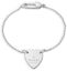Order (Women) GUCCI Heart Charm Bracelet Silver Jewelry YBA2235130010