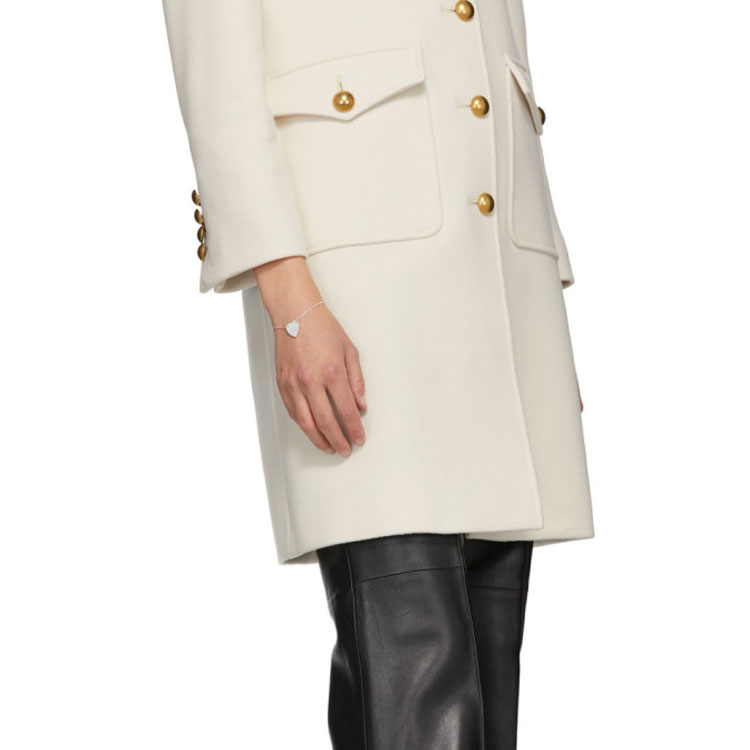 Shop (W) 구찌 하트 참 팔찌 실버 주얼리 YBA2235130010