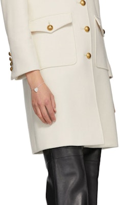 (Women) GUCCI Heart Charm Bracelet Silver Jewelry YBA2235130010 Shop (Women) GUCCI Heart Charm Bracelet Silver Jewelry YBA2235130010