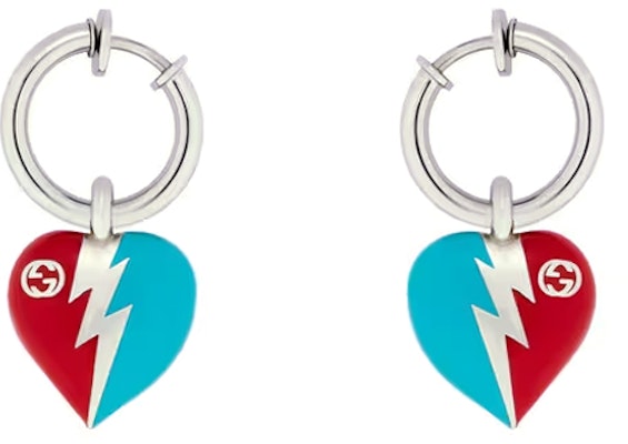 (Women) GUCCI Heart Shaped Stylish Metal Earrings for Women 729604-J978H-8516 Buy (Women) GUCCI Heart Shaped Stylish Metal Earrings for Women 729604-J978H-8516