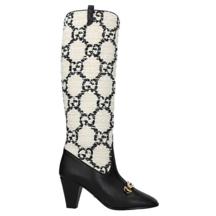 Order (W) Boot Tinggi Gucci 'Kulit Beige' 577652-G3210-8975