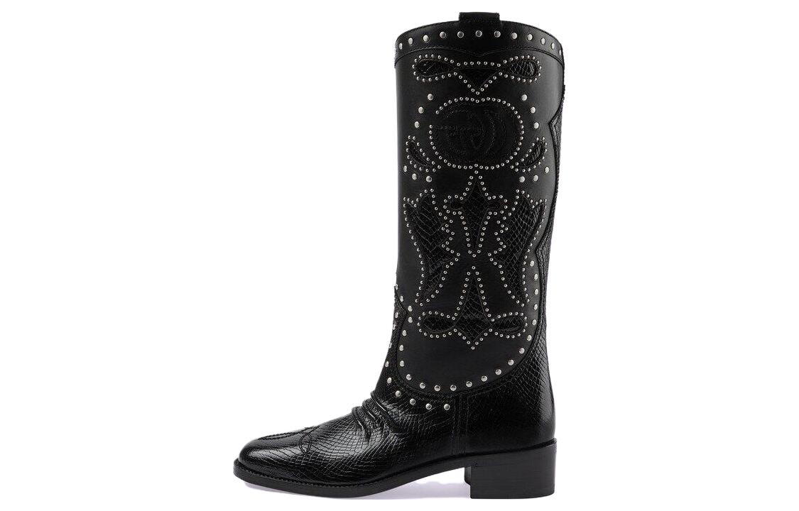 (Women) Gucci High-Top Boot 'Black Leather' 719839-AAA5R-1000