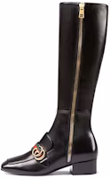 (Women) Gucci High-Top Boot 'Black Zipper' 432062-BTMH0-1060 (Women) Gucci High-Top Boot 'Black Zipper' 432062-BTMH0-1060