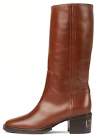 (Women) Gucci High-Top Boot 'Fashion Thick Heel Temperament Brown Black' 758290-AACGW-2103 (Women) Gucci High-Top Boot 'Fashion Thick Heel Temperament Brown Black' 758290-AACGW-2103