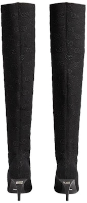 (Women) Gucci High-Top Boot 'Fashion Trend Black' 750574-FACAF-8720 Lookbook (Women) Gucci High-Top Boot 'Fashion Trend Black' 750574-FACAF-8720