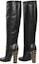 Shop (Women) Gucci High-Top Boots 'Black 10cm' 297199-BMU00-1000