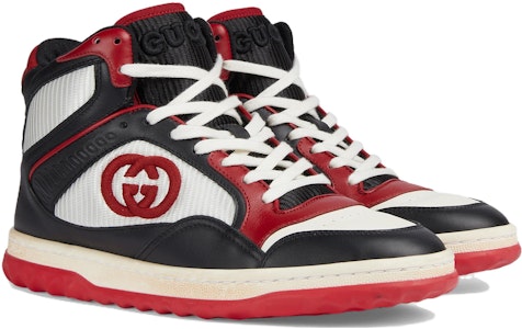 (W) Zapatillas Altas Gucci 'Rojo Negro' 762097-AACN5-1050 Order (W) Zapatillas Altas Gucci 'Rojo Negro' 762097-AACN5-1050
