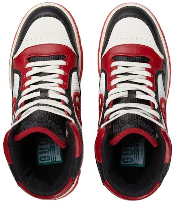 (W) 구찌 레드블랙 하이탑 스니커즈 (Gucci Red Black High-top Sneakers) 762097-AACN5-1050 Lookbook (W) 구찌 레드블랙 하이탑 스니커즈 (Gucci Red Black High-top Sneakers) 762097-AACN5-1050