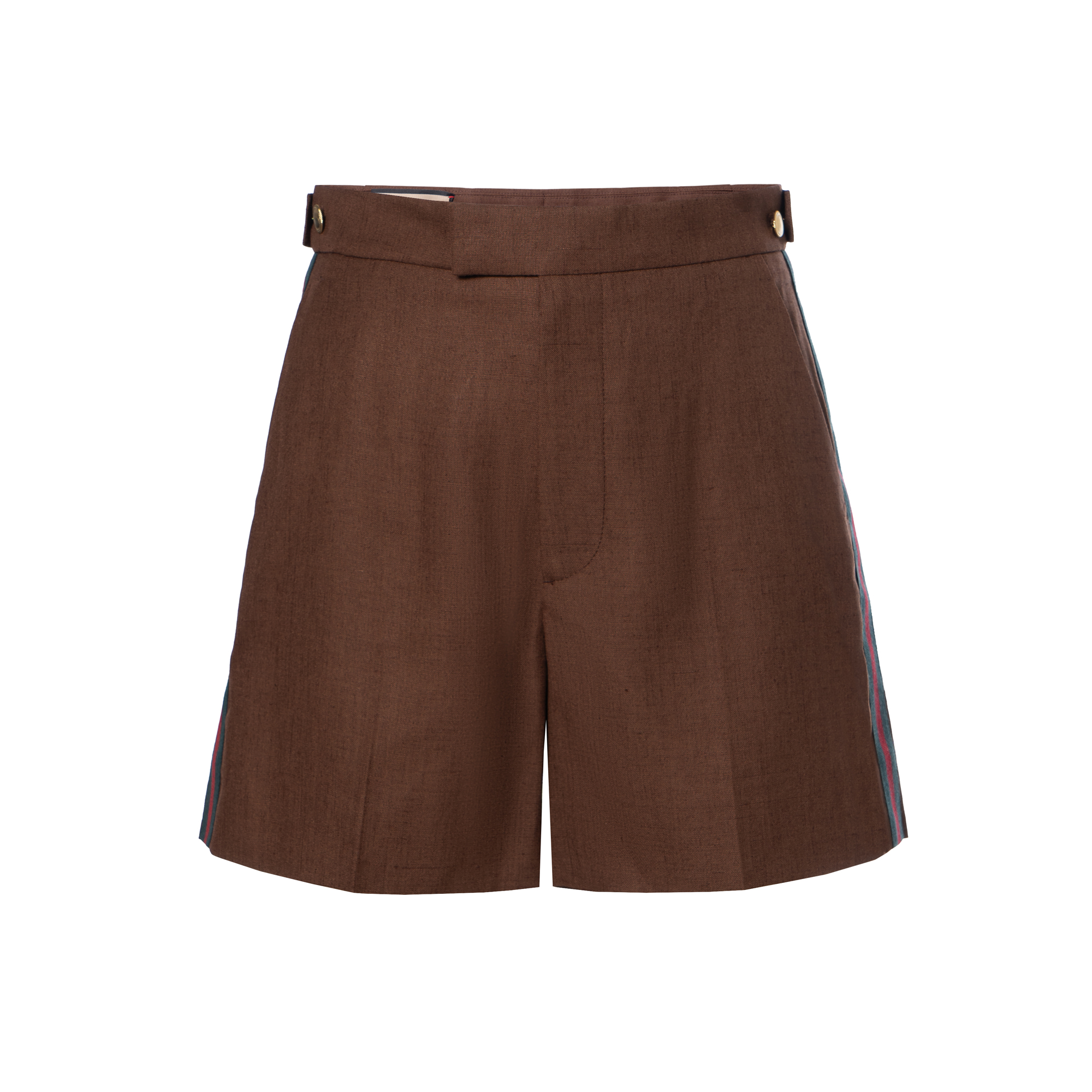 (Women) Gucci High-Waisted Colorblock Casual Shorts 741238-ZAFHJ-2322