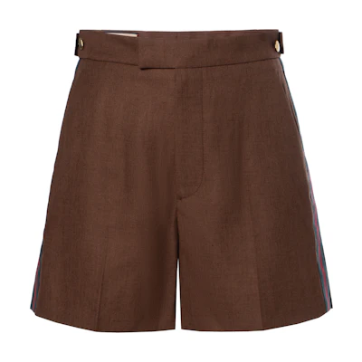 (Women) Gucci High-Waisted Colorblock Casual Shorts 741238-ZAFHJ-2322