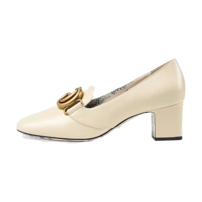 (W) Gucci High Heel 'Beige Floral'