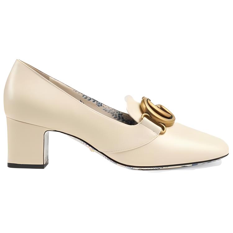 Order (W) グッチ ハイヒール "ベージュフローラル" 525333-C9D00-9526