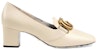 (W) Gucci Tumit Tinggi 'Beige Floral' 525333-C9D00-9526