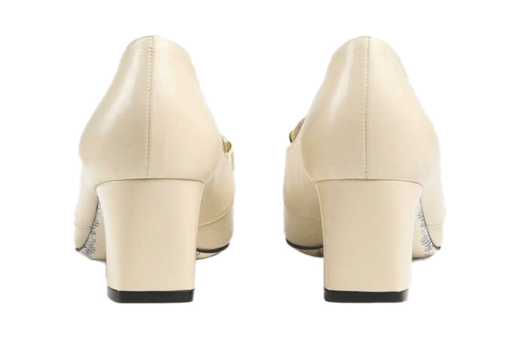 Purchase (W) グッチ ハイヒール "ベージュフローラル" 525333-C9D00-9526