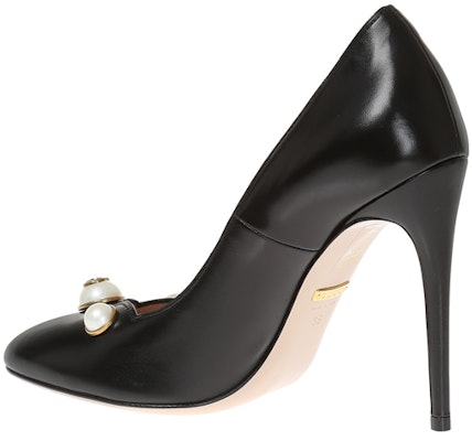 (W) 구찌 블랙 글래스 펄 하이힐 (Gucci Black Glass Pearl High Heels) 435418-C9D00-1000 Lookbook (W) 구찌 블랙 글래스 펄 하이힐 (Gucci Black Glass Pearl High Heels) 435418-C9D00-1000