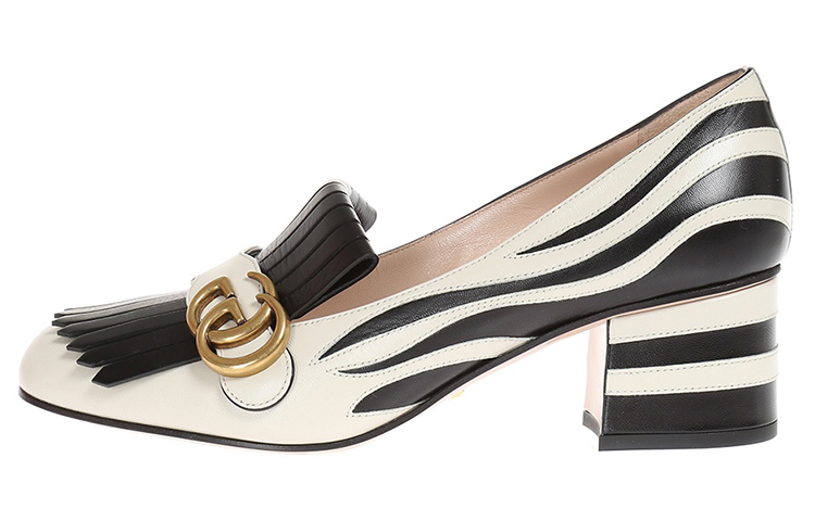 (Women) Gucci High Heel 'Black White' 448619-C9D10-9085